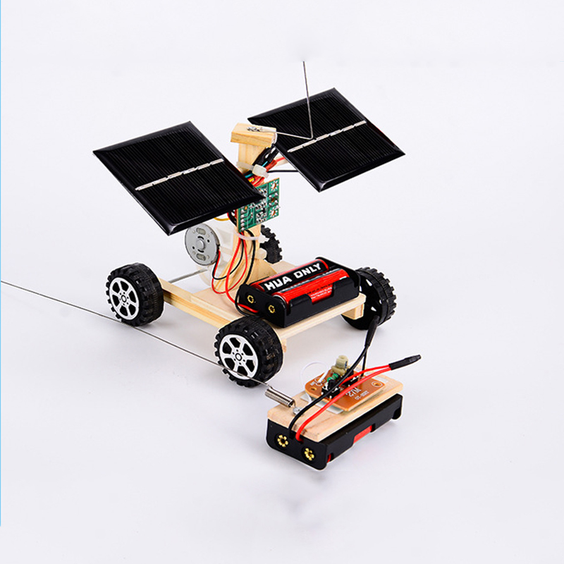 Science Diy Model - DIY Solar Car bezprzewodowy pilot Model