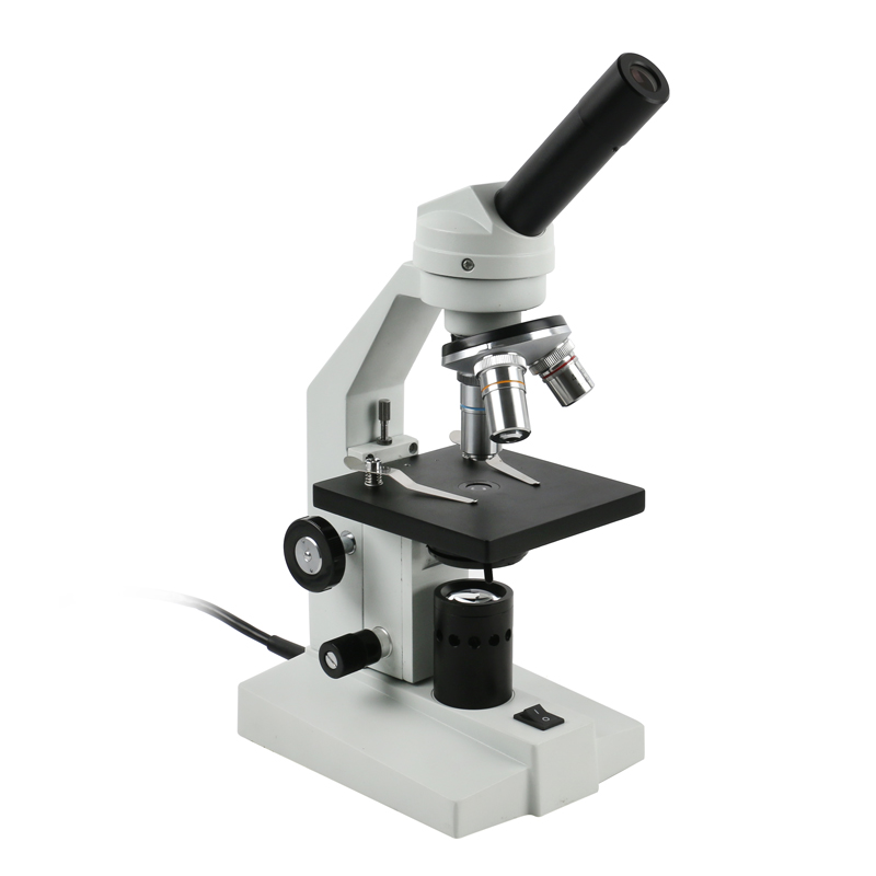 Microscope Compound 40X - Mikroskop laboratoryjny biologiczny dla studentów, podstawowy,