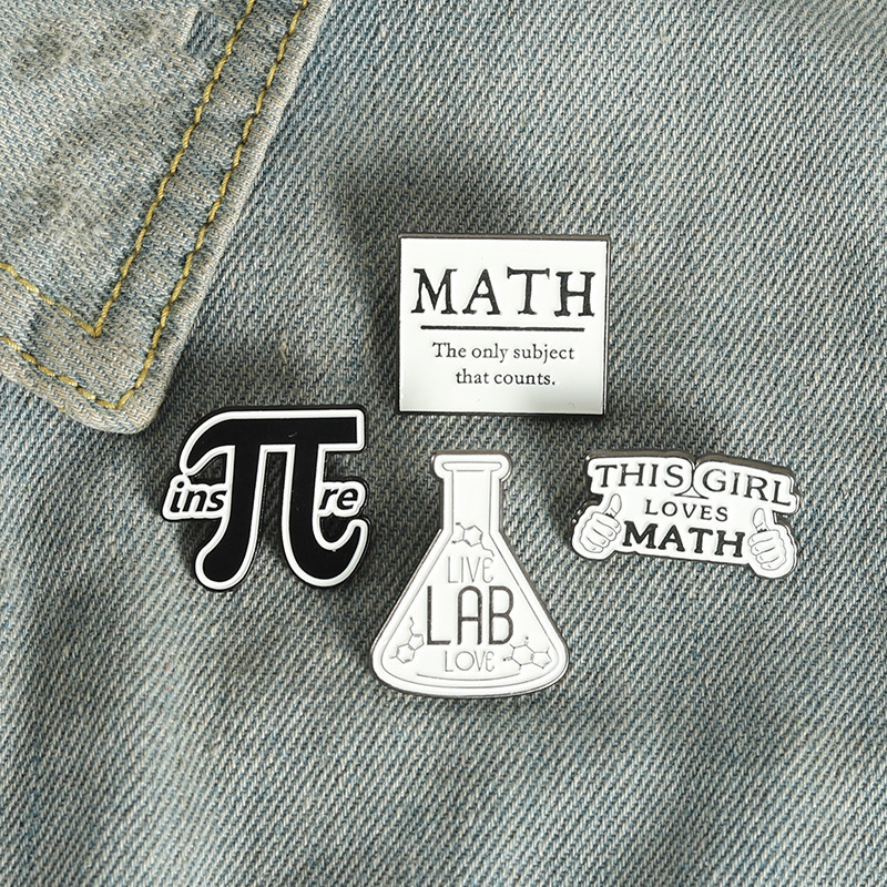 Science Buddies - Hurtownia prezentów matematyka emalia Pin matematyka