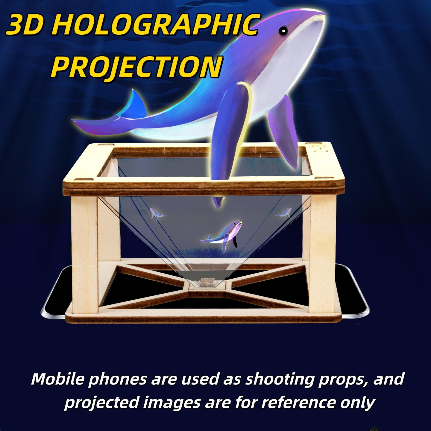 Science Hobby Kit - Zestaw do samodzielnego montażu holograficznego projektora
