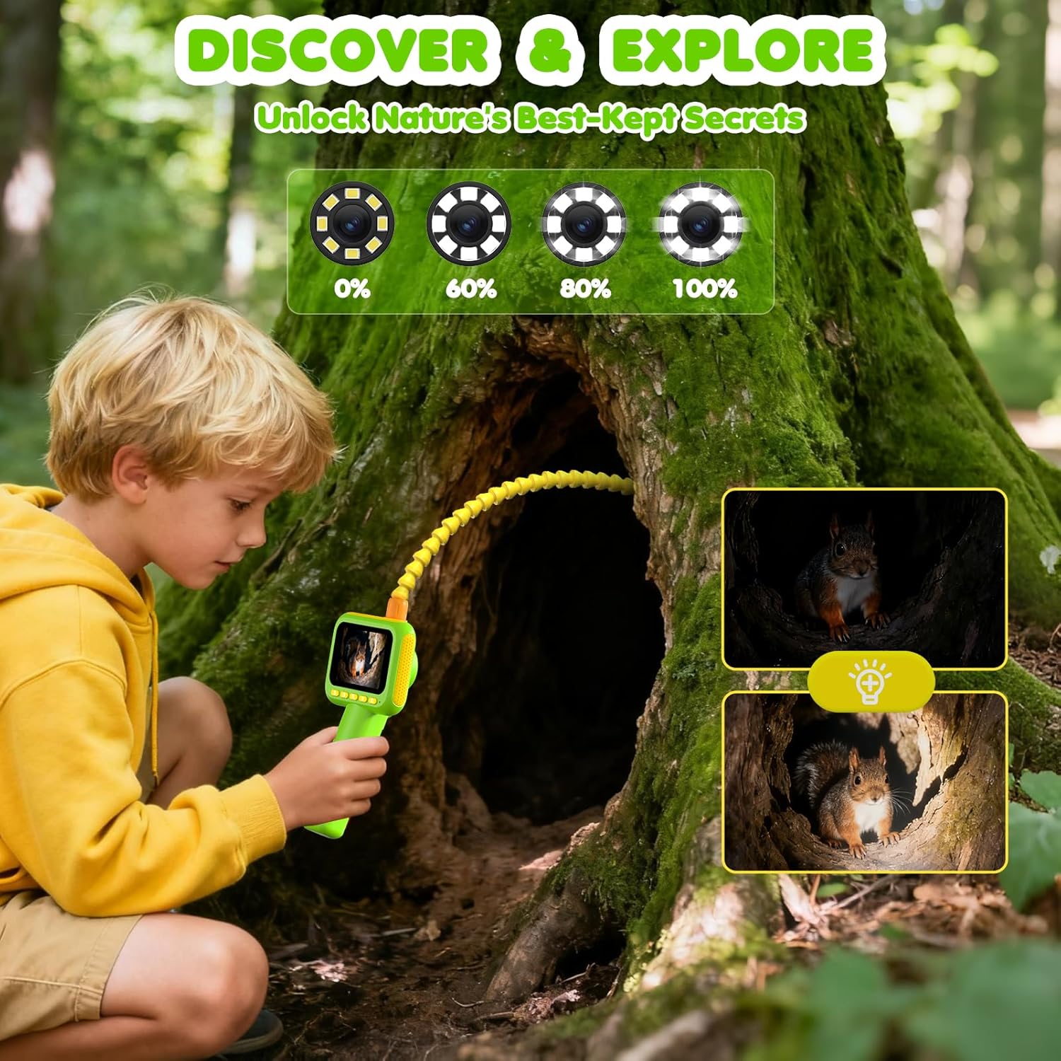 Science Toys - Endoskop dla dzieci, kamera inspekcyjna typu