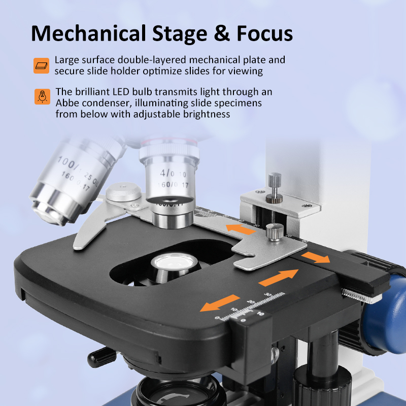 Profesjonalny mikroskop biolog – Microscope Compound 40X recenzja i cena