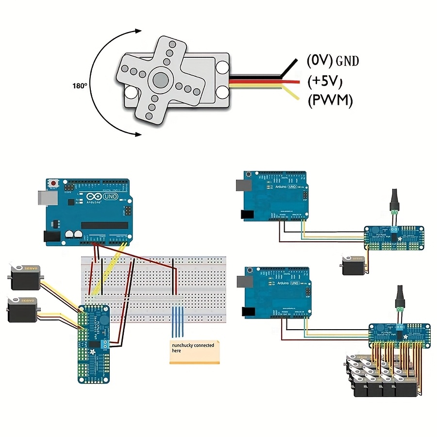 5 szt. serwomotorów SG90 9G +  – Robot Arm Motor recenzja i cena