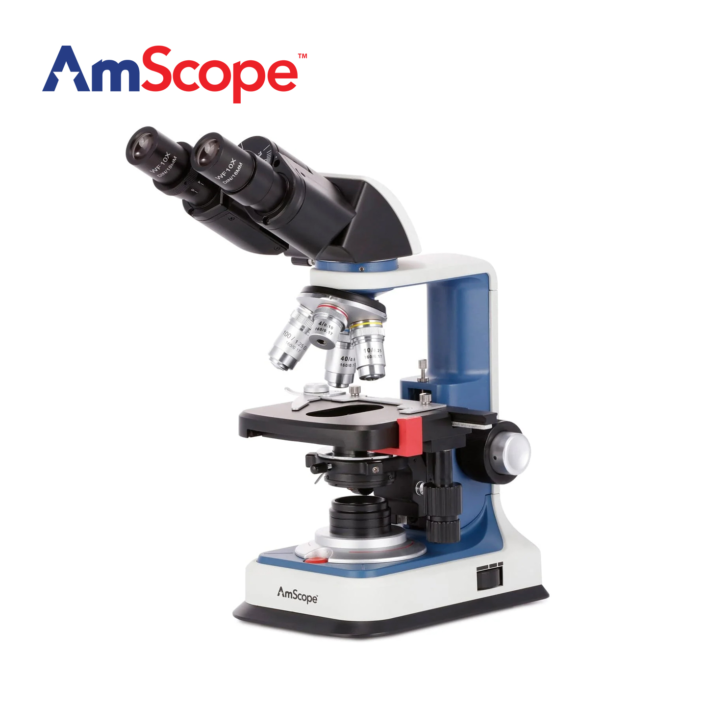 Mikroskop dwuokularowy AmScope – Microscope Compound 40X recenzja i cena