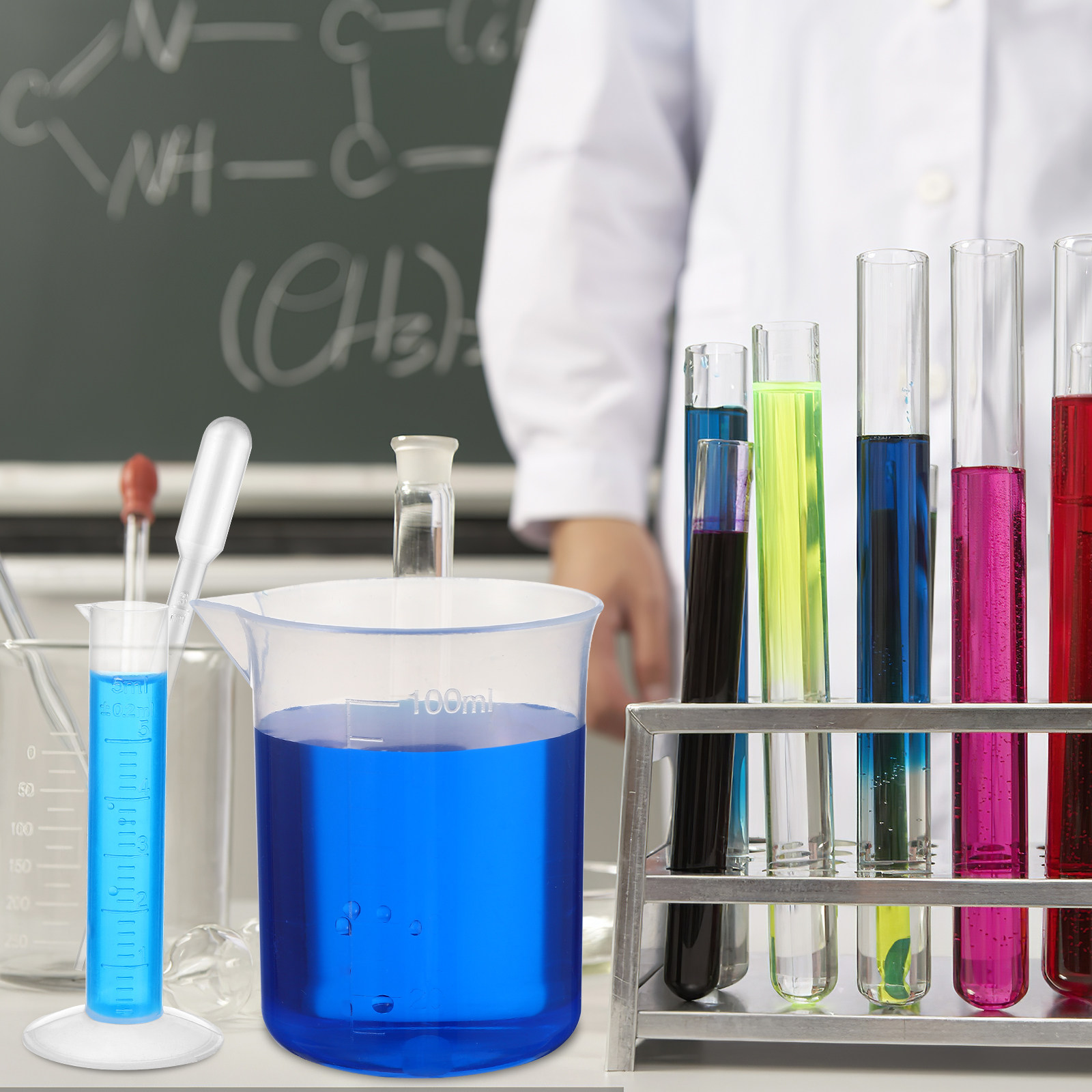 1 zestaw plastikowych cylindró – Science Experiment recenzja i cena