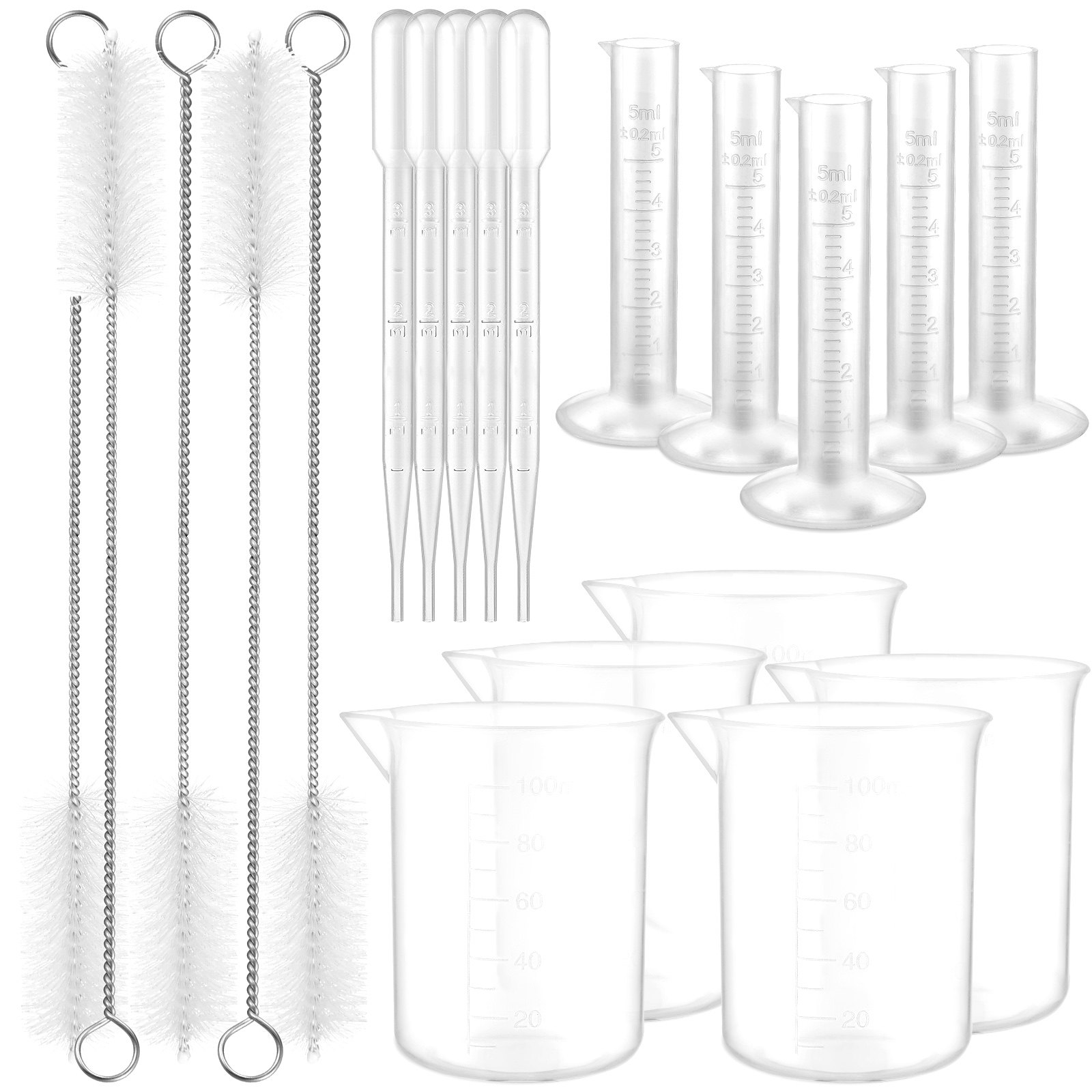 1 zestaw plastikowych cylindró – Science Experiment recenzja i cena