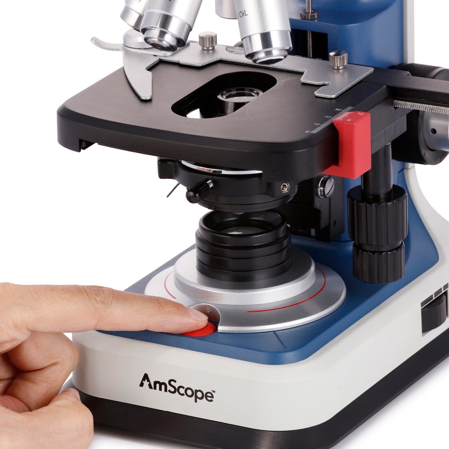 Mikroskop dwuokularowy AmScope – Microscope Compound 40X recenzja i cena