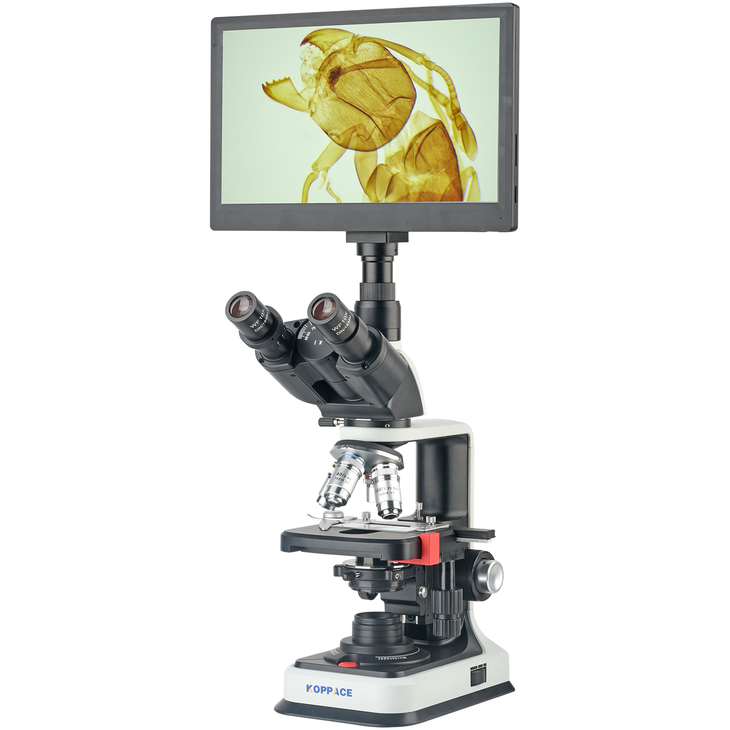 Mikroskop elektronowy KOPPACE  – Microscope Compound 40X recenzja i cena