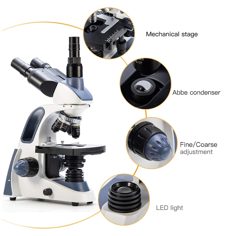 Mikroskop trójokularowy SWIFT  – Microscope Compound 40X recenzja i cena