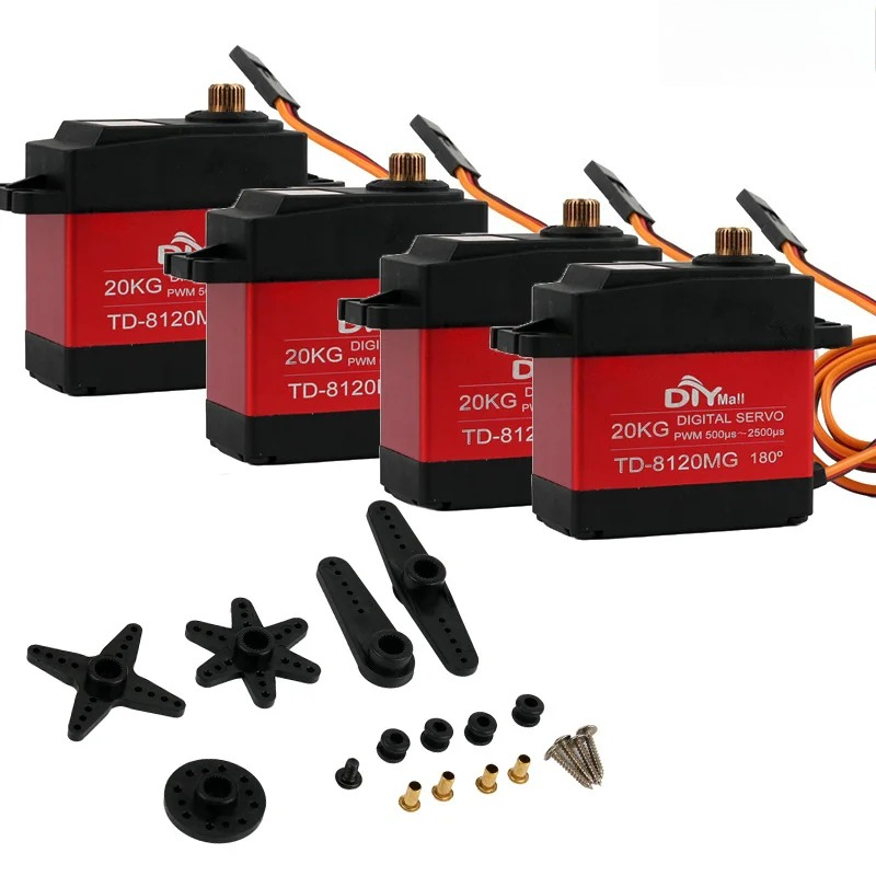 20KG TD-8120MG Duży Moment Obr – Robot Arm Motor recenzja i cena