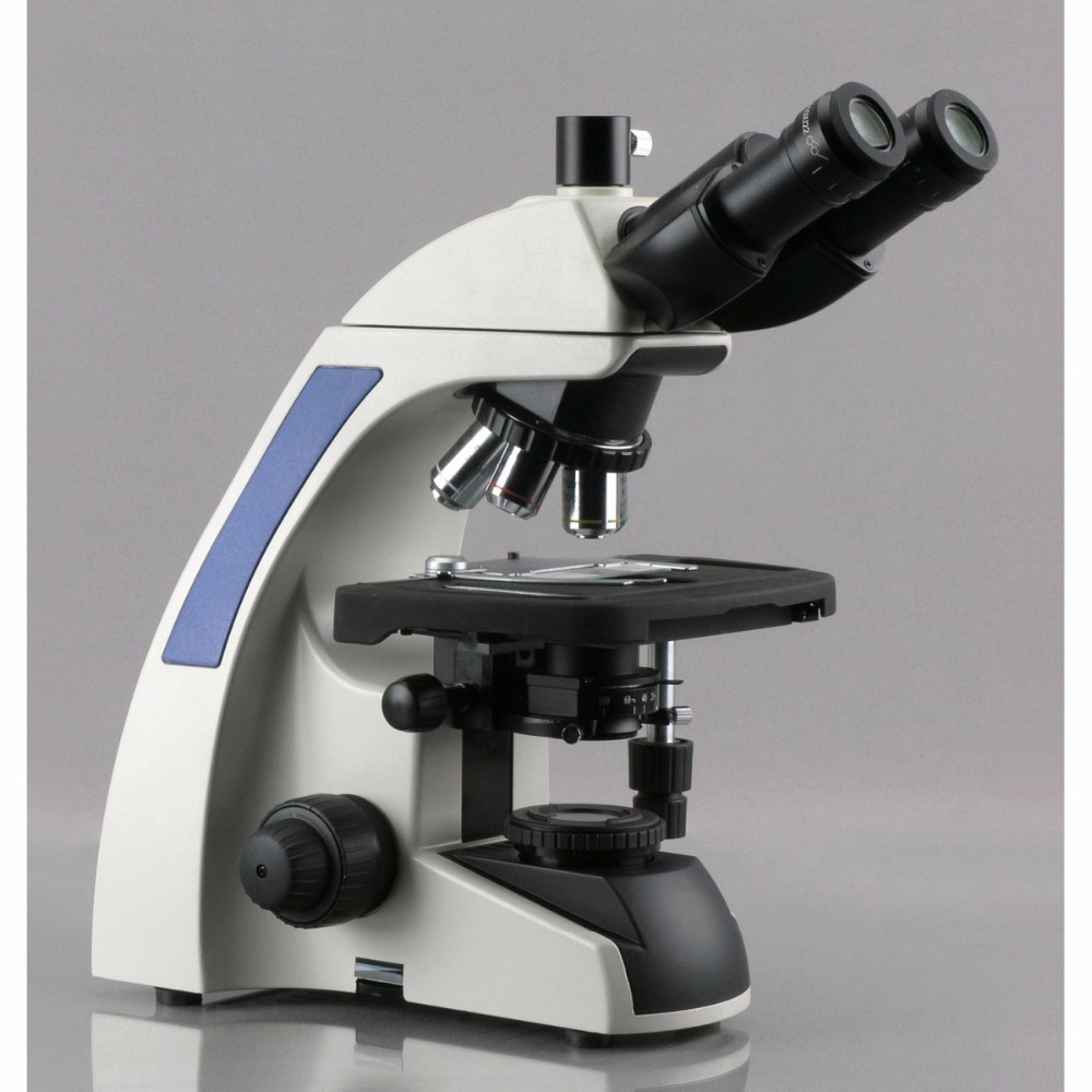 Mikroskop trójokularowy AmScop – Amscope Microscope Compound 40X-1000X recenzja i cena