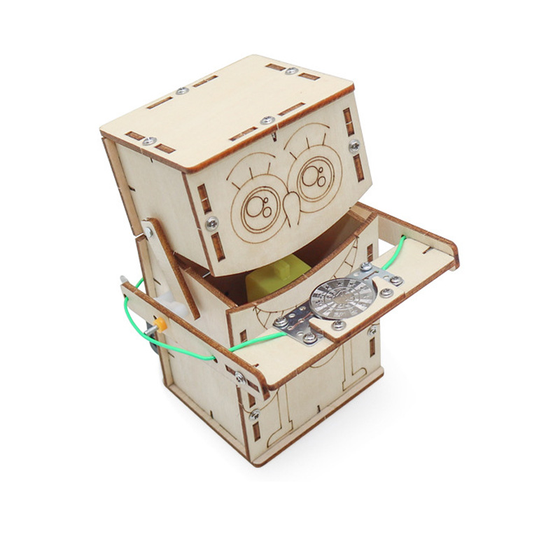 Drewniany elektryczny robot do – Science Diy Model recenzja i cena
