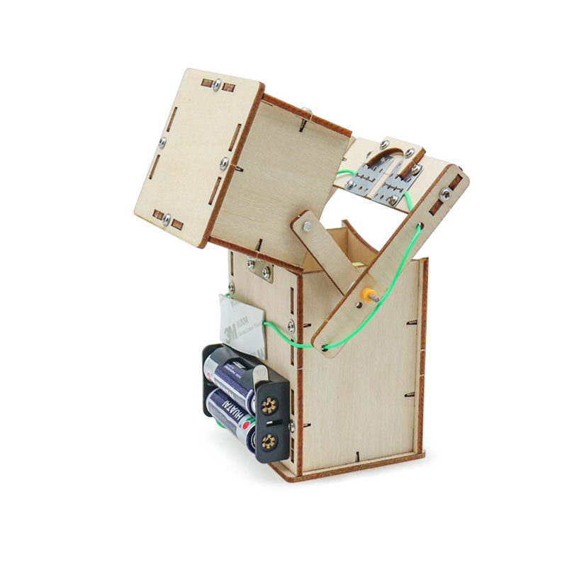 Drewniany elektryczny robot do – Science Diy Model recenzja i cena