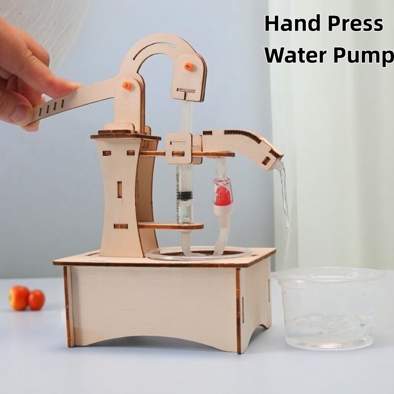 Drewniany model studni z ręczn – Science Diy Model recenzja i cena