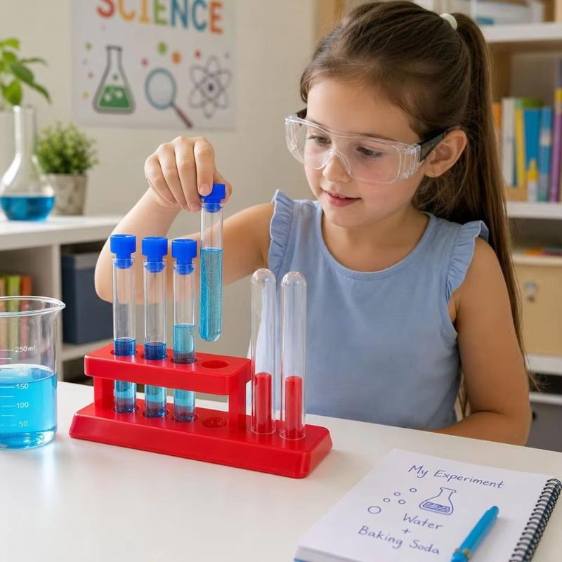 Plastikowy stojak na probówki, – Science Experiment recenzja i cena