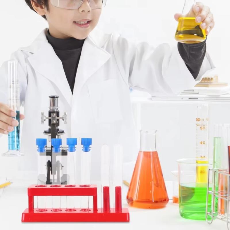 Plastikowy stojak na probówki, – Science Experiment recenzja i cena