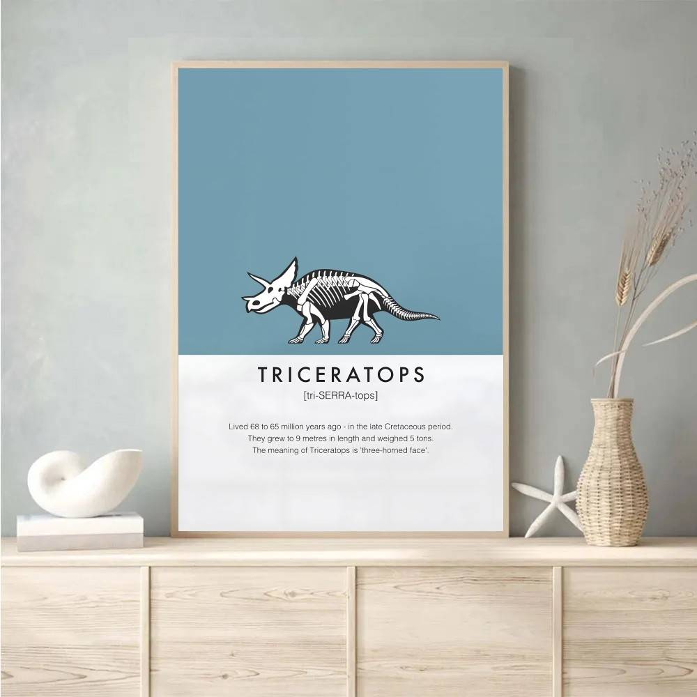 Plakat Szkielet Dinozaura Skam – Science Nursery recenzja i cena
